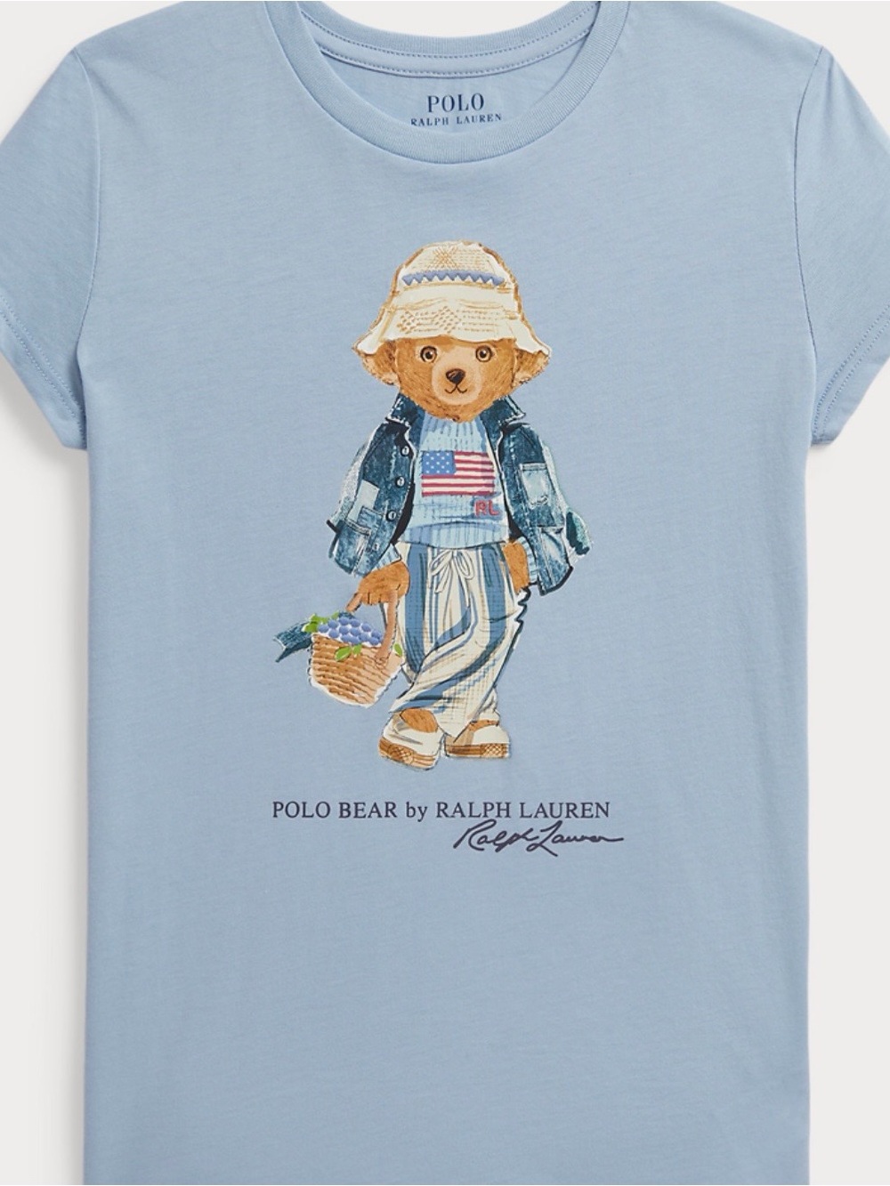 Polo by Ralph Lauren Light Blue Polo Bear T-shirt